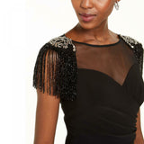 Adrianna Papell Women's Draped Jersey Jumpsuit