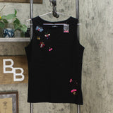 Lemon Way Women's Perfect Pima Butterfly Tank Top