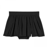 Aqua Green Women's Swim Skirt Black Medium