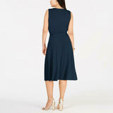 NWT Charter Club Women's Tie Waist Midi Dress