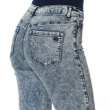DG2 by Diane Gilman Plus Petite Snow Wash Boot Cut Jeans