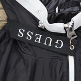 Guess Men's Colorblocked Hooded Windbreaker