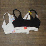 Hanes Women's Boyfriend Stretch 2pk Bra H559 marine S