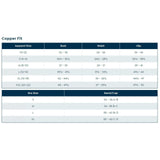 Copper Fit Women's Seamless Zip Front Sports Bra