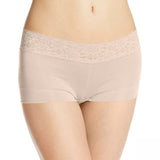Maidenform Women's Cotton Dream Lace Boyshort Panties