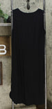 Curations Women's Jersey Knit Sleeveless V-Neck Easy Knit Dress