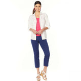 NWT Lemon Way Women's Flawless Twill Scallop Hem Crop Pants 10 14 16