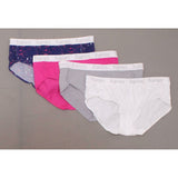 Hanes Premium Women's4 Pairs Boyfriend Hipster Briefs