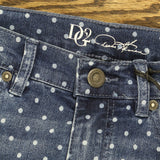 DG2 by Diane Gilman Women's Tall Stretch Embroidered Jeans With Bead Hem