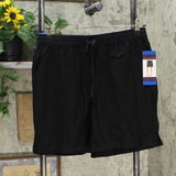 Gloria Vanderbilt Women's Elastic Waist Linen Blend Shorts