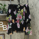 Rarities by Carol Brodie Women's Plus Size Bohemian Off Shoulder Top