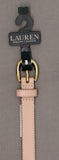 Lauren by Ralph Lauren Women's Bennington Skinny Leather Belt