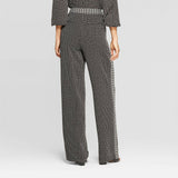 Who What Wear Women's Mid Rise Wide Leg Trouser Pants