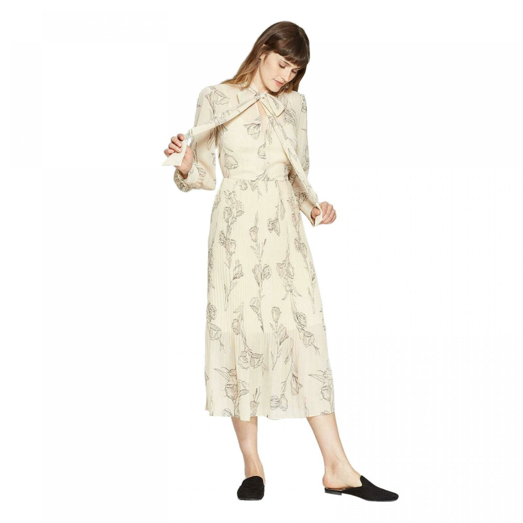 a new day cream dress Women's Ruched Knit Mini Dress