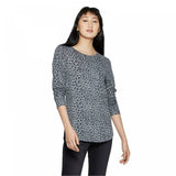 Grayson/Threads Women's Leopard Print Long Sleeve T-Shirt