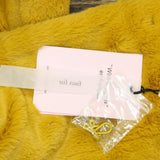 Avec Les Filles Women's Faux Fur Notched Collar Coat