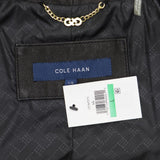 Cole Haan Womens Leather Motorcycle Jacket