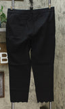 NWT Lemon Way Women's Flawless Twill Scallop Hem Crop Pants 10 14 16