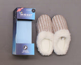 Isotoner Signature Women's Sweater Knit Hoodback Slippers