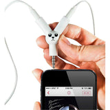Suck UK Jack Rabbit 3.5mm Headphone Splitter White