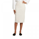 Prologue Women's Ponte Knit Midi Pencil Skirt