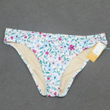 Kona Sol Women's Floral Mid Coverage Hipster Bikini Bottom