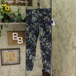 JoyLab Women's Floral Print High Waisted 7/8 Bungee Leggings