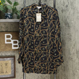 DG2 by Diane Gilman Women's Plus Size Signature Collection Silk Blend Blouse