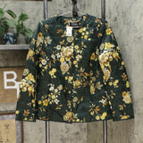 Dennis Basso Women's Quilted Puffer Jacket With Faux Leather Trim