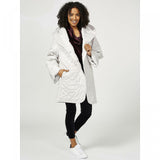 MarlaWynne Women's Reversible Lightweight Quilted Coat