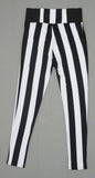 B_Envied Women's Medium Weight High Waisted Striped Pants