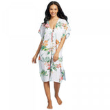 Cover 2 Cover Women's Smocked Back Kimono Cover Up