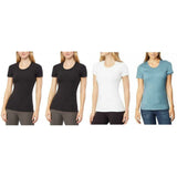 32 Degrees Cool Women's 2 Pack Short Sleeve Scoop Neck T-Shirts