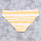 Kona Sol Women's Textured Double Tab High Coverage Bikini Bottom