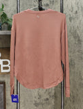 JoyLab Women's Cozy Curved Hem Sweatshirt