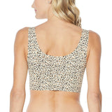 Rhonda Shear Women's Plus Size 2 Pack Solid And Print Invisible Body Bras