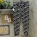 NWT WVVY Women's Power Seamed 7/8 Legging With Scrunchie. 698670 Small Large