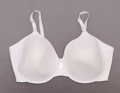 Simply Perfect by Warner's Full Figure Underarm Smooth Underwire Bra White 44DD