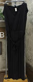NWT G By Giuliana Womens Belted Cropped Knit Jumpsuit. 695571-Tall Large Tall