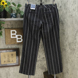 Charter Club Women's Short Denim Pinstriped Trousers