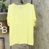 DG2 by Diane Gilman Women's Plus Size Slub Burnout Pocket T-Shirt
