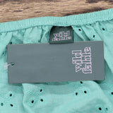 Wild Fable Women's Puff Long Sleeve Milkmaid Tiny Top