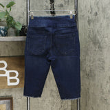 DG2 by Diane Gilman Women's Classic Stretch Pull-On Bermuda Short Indigo XS