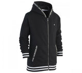 Calvin Klein Big Boys Logo Taping Front Zip Hoodie