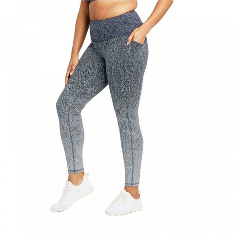 All In Motion Women's Premium High Waisted Jacquard Leggings