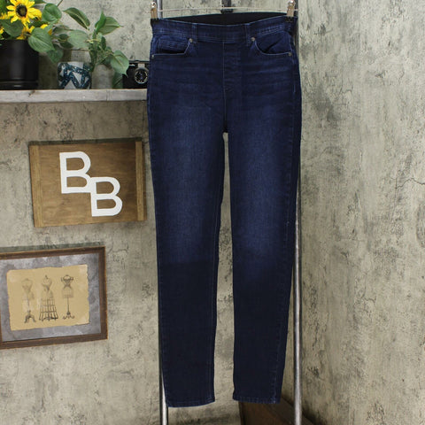 DG2 by Diane Gilman Classic Stretch Denim 5 Pocket Jeggings Indigo XS Tall