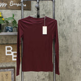 A New Day Women's Fitted Long Sleeve Crew Neck T-Shirt