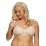 Paramour Women's Micro And Lace Wirefree Nursing Bra
