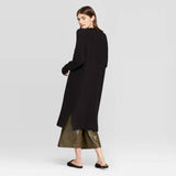 Prologue Women's Long Sleeve Open Front Duster Cardigan