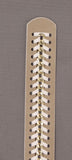 INC International Concepts Women's Chain Link Faux Leather Belt
